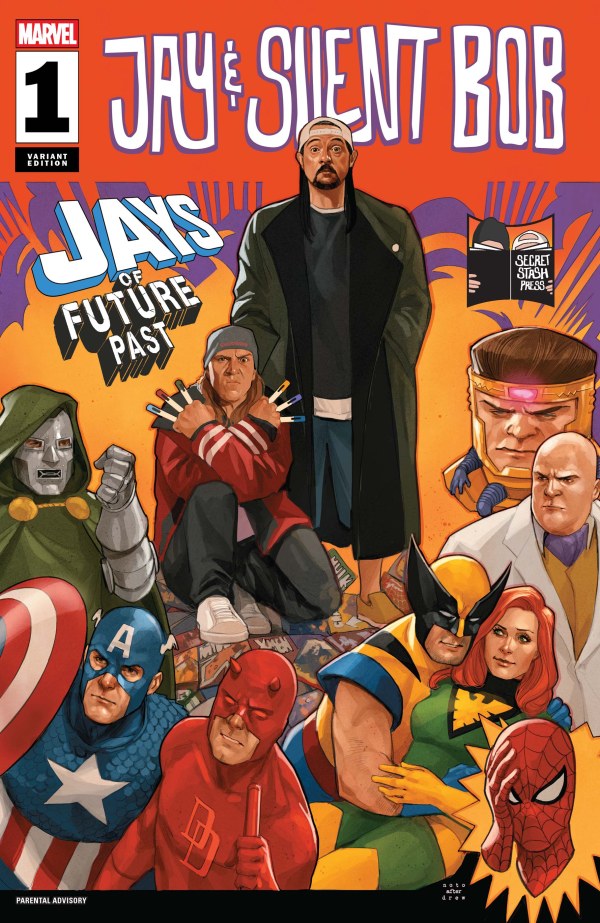 Jay And Silent Bob Jays Of Future Past 2026 Marvel Comics
