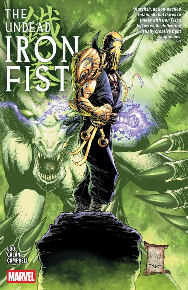 Undead Iron Fist TP Marvel Comics