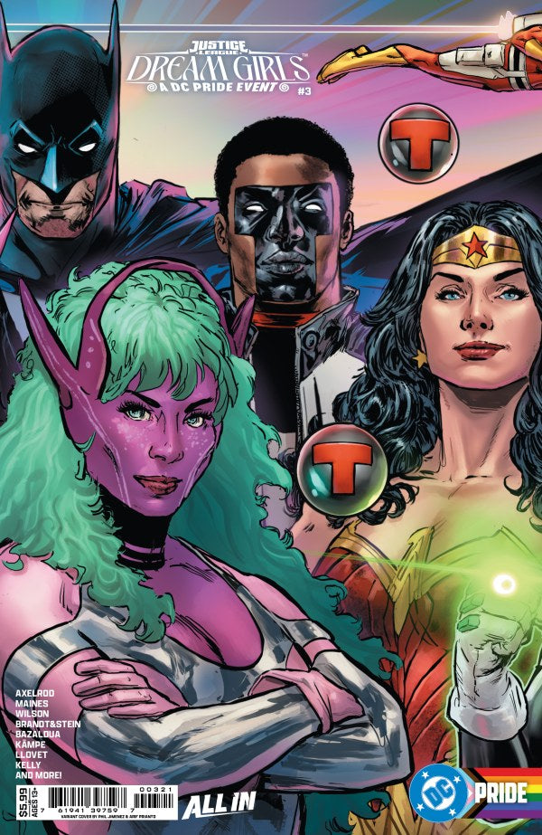 Justice League Dream Girls A DC Pride Event #3 2026 DC Comics
