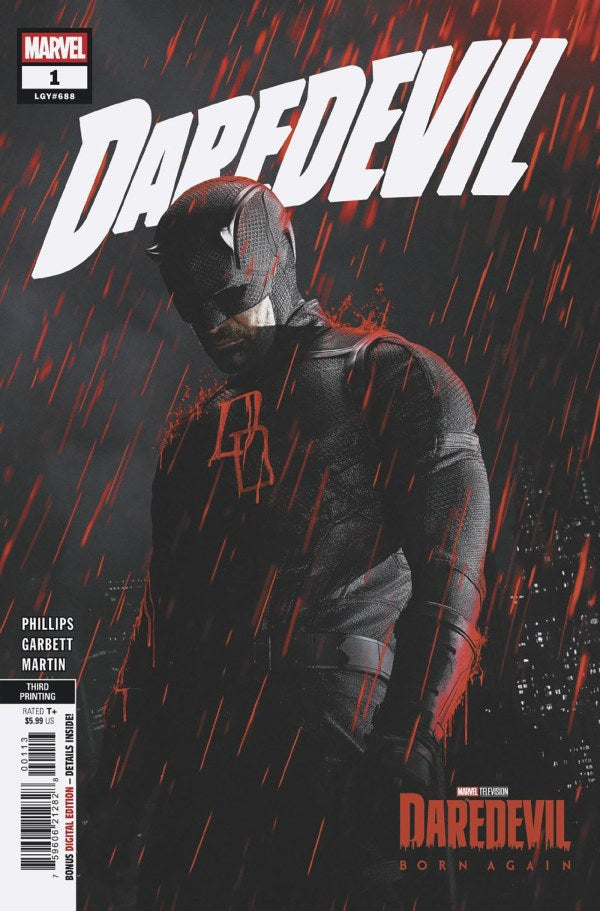 Daredevil #1 3rd Print 2026 Marvel Comics