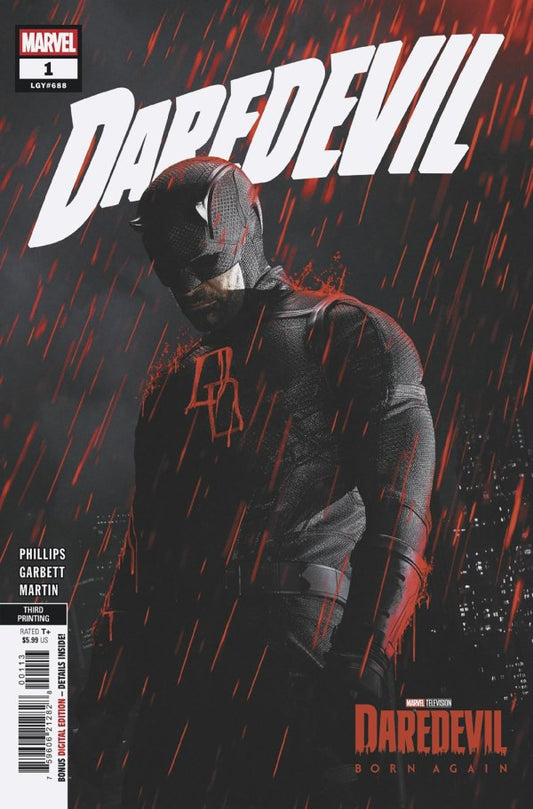Daredevil #1 3rd Print 2026 Marvel Comics