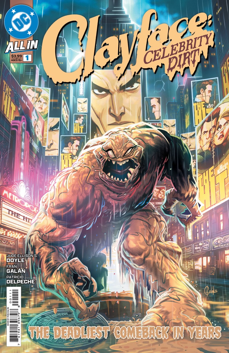 Clayface Celebrity Dirt #1 2026 DC Comics