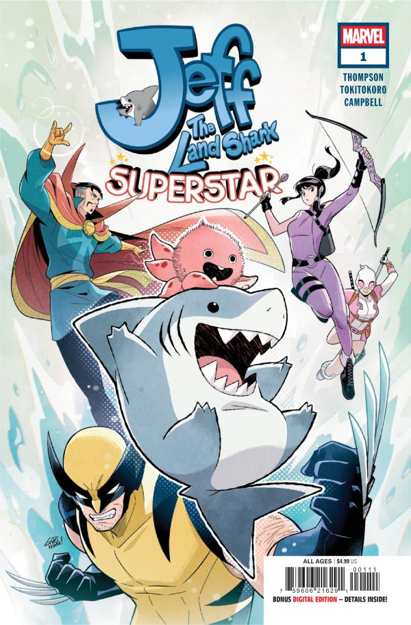 Jeff The Landshark Superstar #1 2026 Marvel Comics