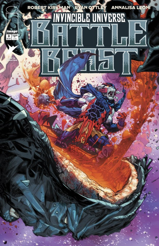 Invincible Universe Battle Beast #3 5th Print 2026 Image Comics