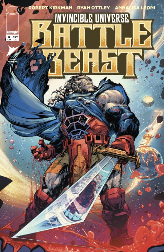 Invincible Universe Battle Beast #4 5th Print 2026 Image Comics