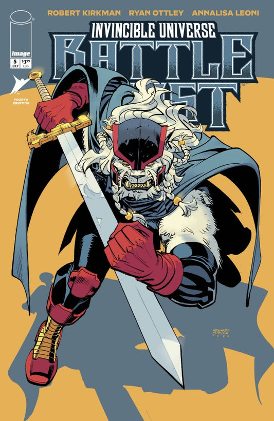 Invincible Universe Battle Beast #5 4th Print 2026 Image Comics Skybound