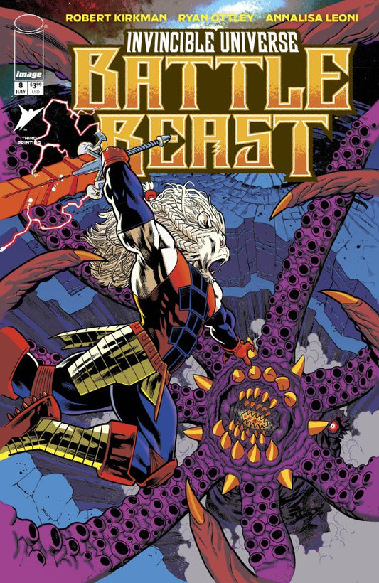 Invincible Universe Battle Beast #8 3rd Print 2026 Image Comics Skybound
