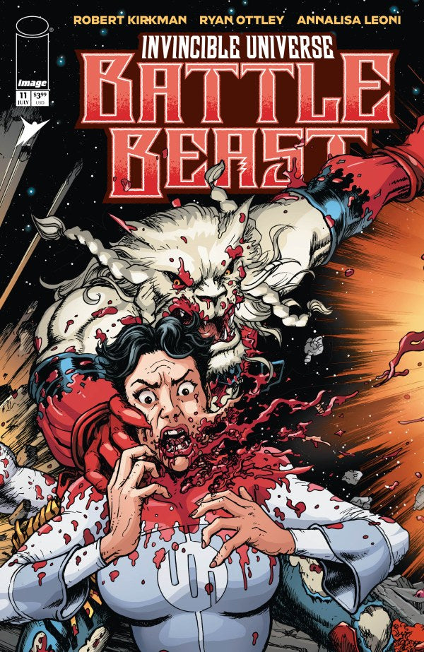 Invincible Universe Battle Beast #11 1:10 Burnham Connecting Incentive Variant