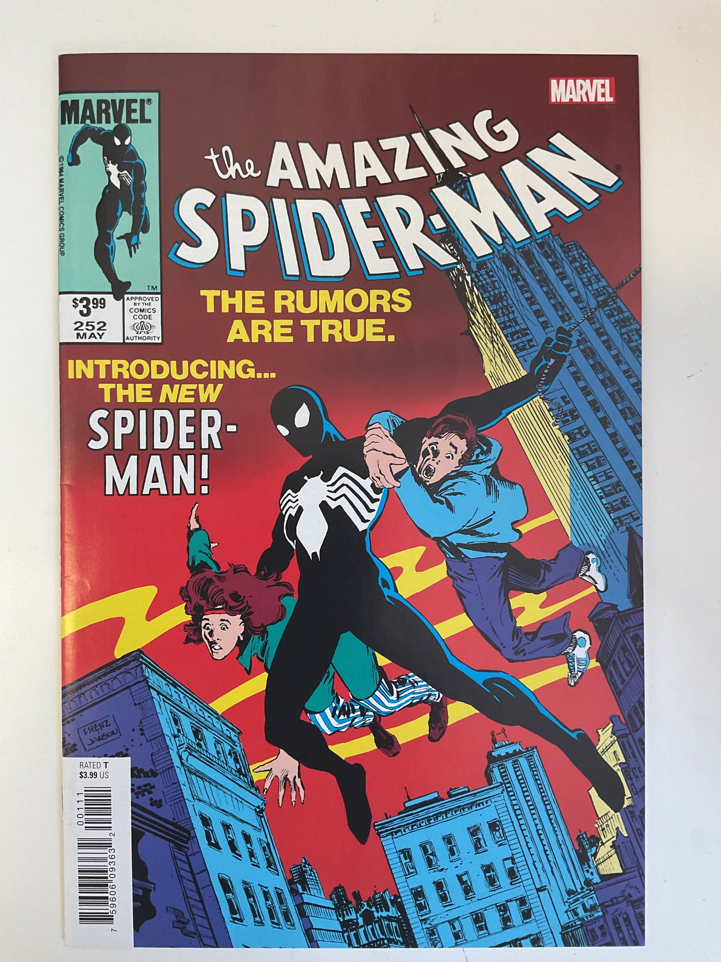 Amazing Spider-Man #252 Facsimile Edition 2019 Marvel Comics Reprint of 1st Black Suit