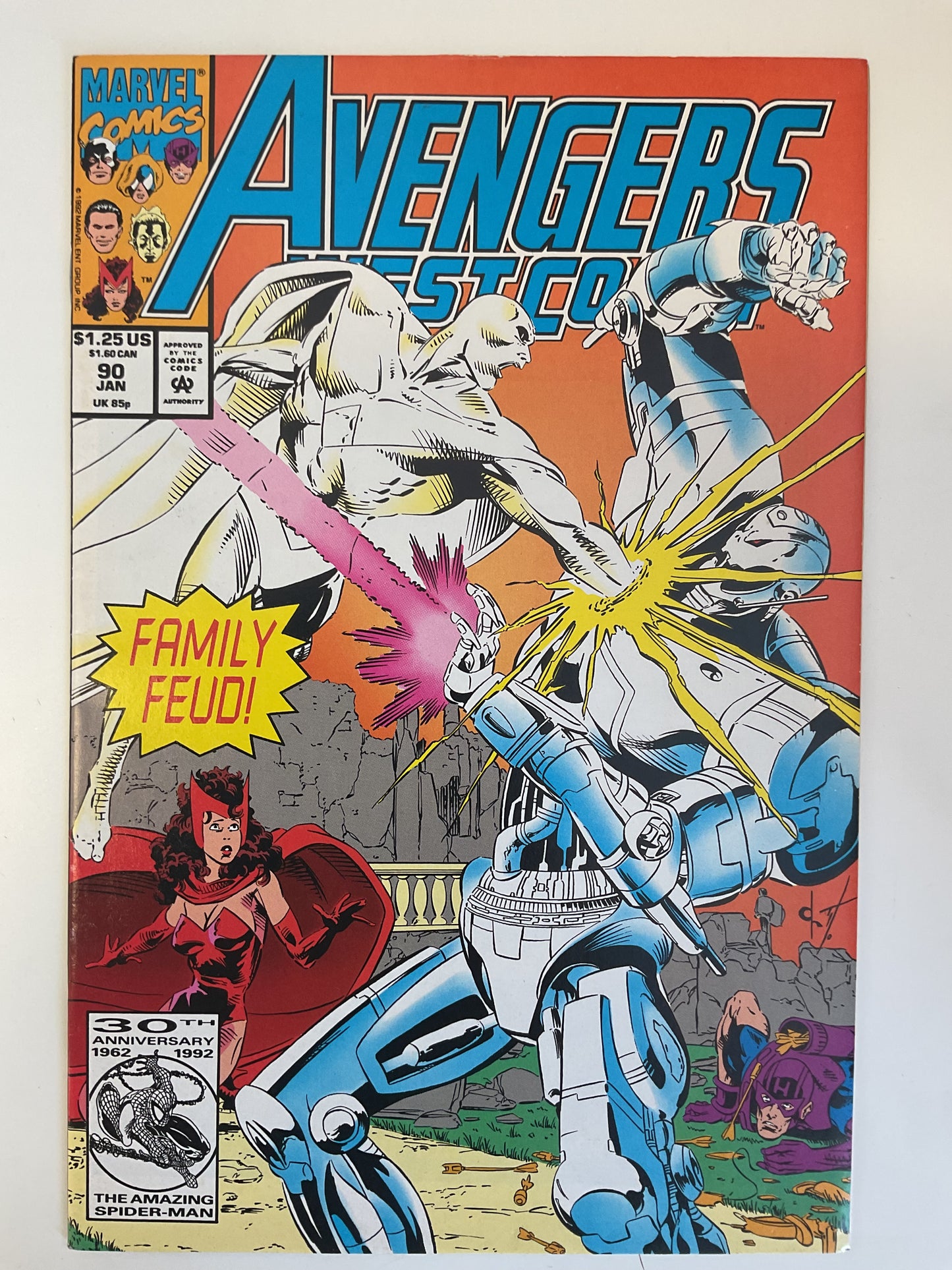 Avengers West Coast #90 1992 Marvel Comics