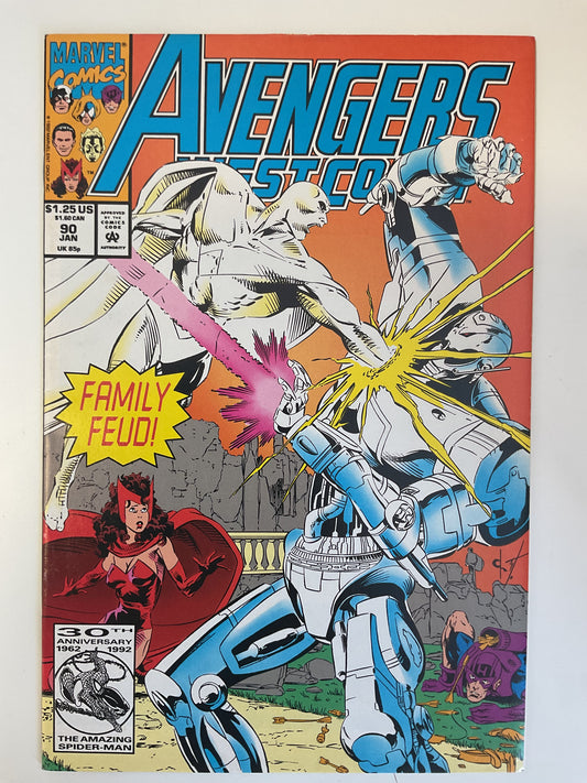 Avengers West Coast #90 1992 Marvel Comics