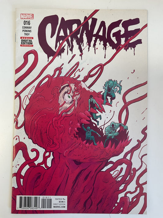 Carnage #16 2017 Marvel Comics