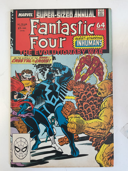 Fantastic Four Annual #21 1988 Marvel Comics