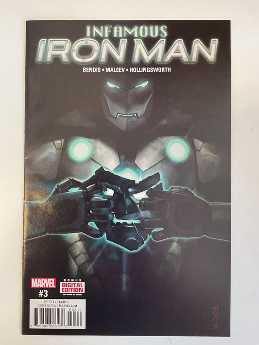 Infamous Iron Man #3 2017 Marvel Comics