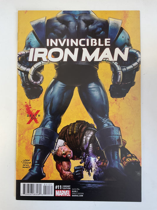 Invincible Iron Man #11 2016 Marvel Comics Gideon Variant
