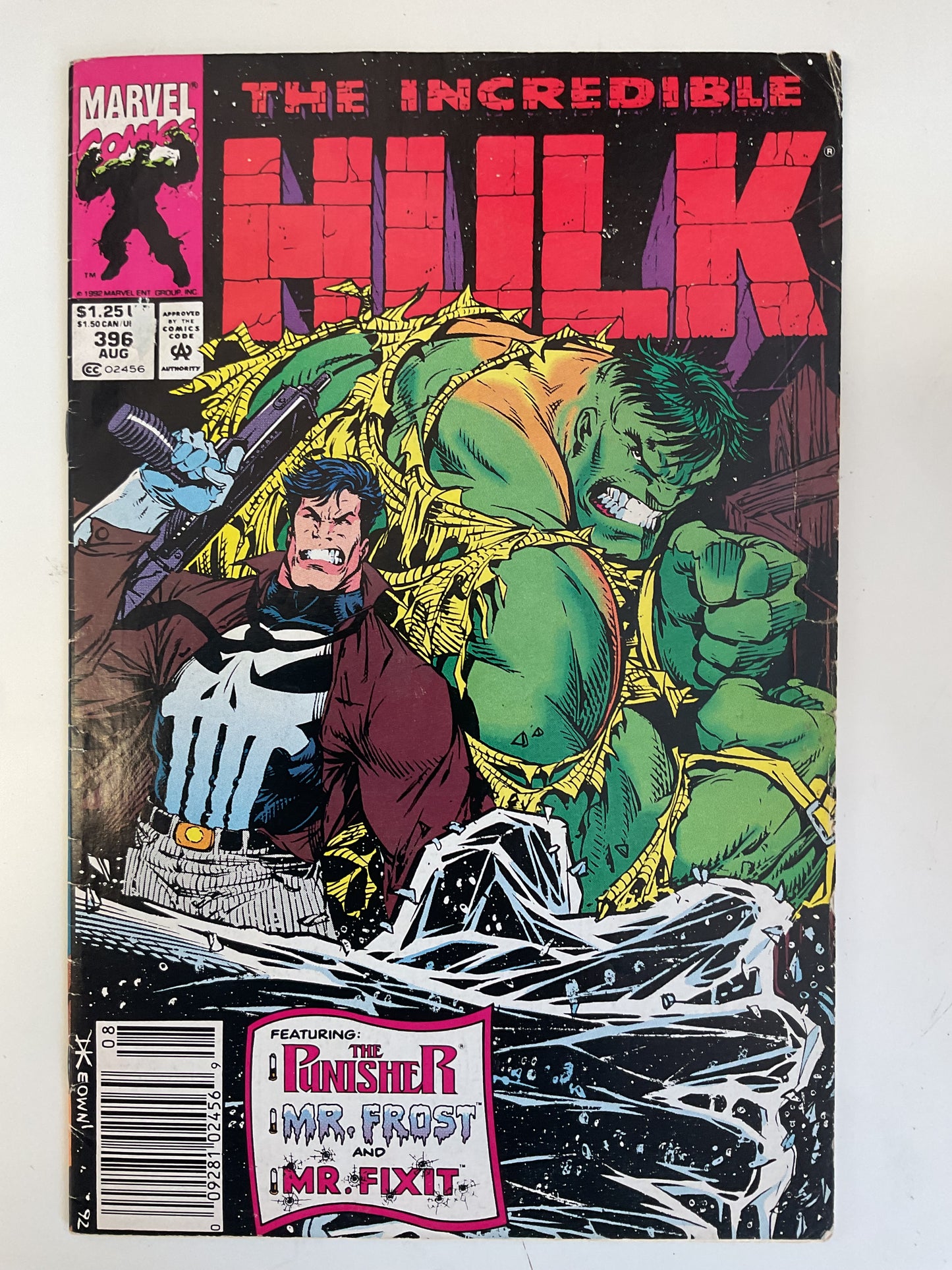 Incredible Hulk #396 1992 Marvel Comics