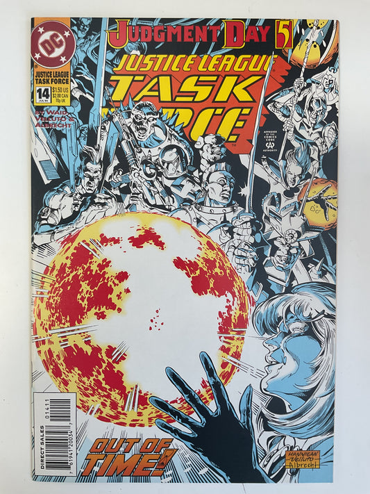 Justice League Task Force #14 1994 DC Comics