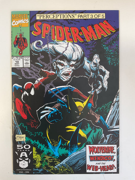 Spider-Man #10 1991 Marvel Comics
