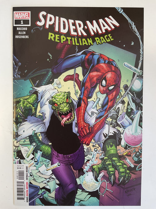 Spider-Man Reptilian Rage #1 2019 Marvel Comics