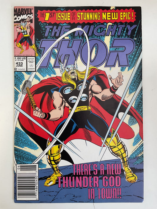 Thor #433 1991 Marvel Comics
