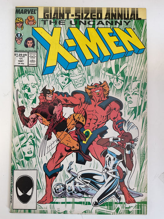 Uncanny X-Men Annual #11 21987 Marvel Comics