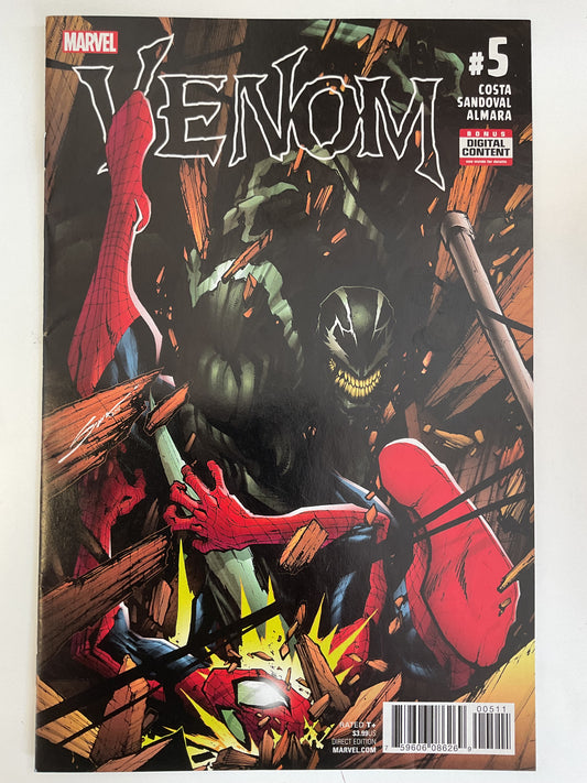 Venom #5 2017 Marvel Comics