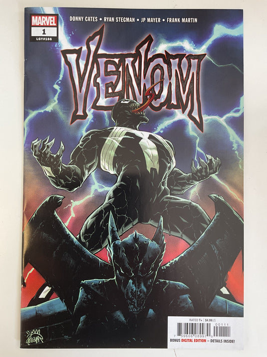 Venom #1 2018 Marvel Comics 1st Appearance Of Grendel Symbiote