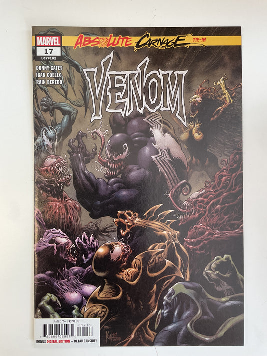 Venom #17 2019 Marvel Comics Absolute Carnage Introduction of Sleeper