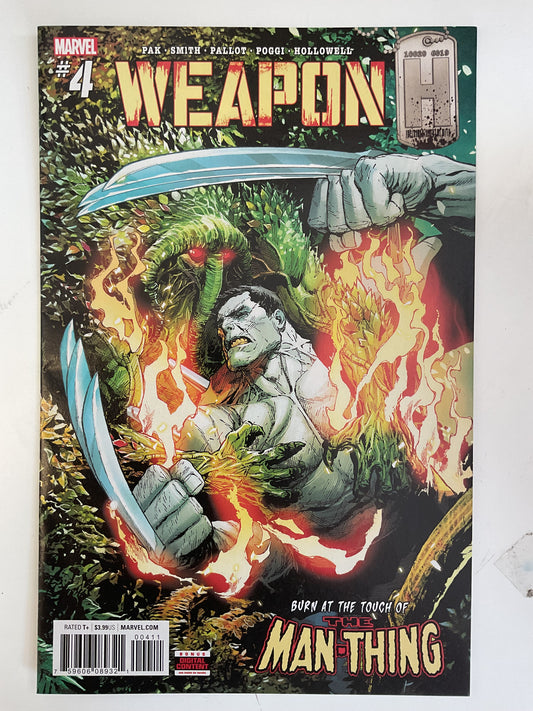 Weapon H #4 2018 Marvel Comics