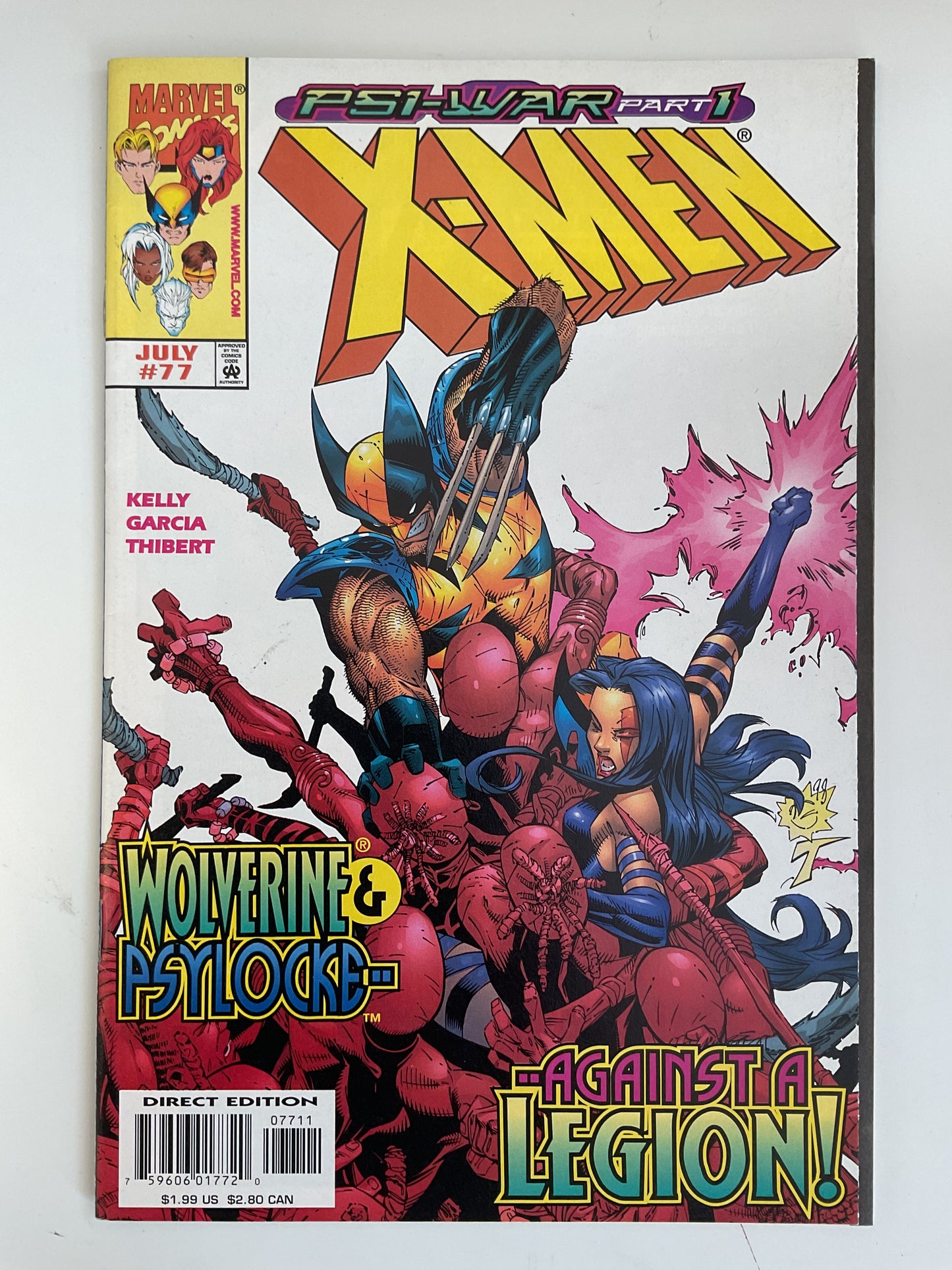 X-Men #77 1998 Marvel Comics