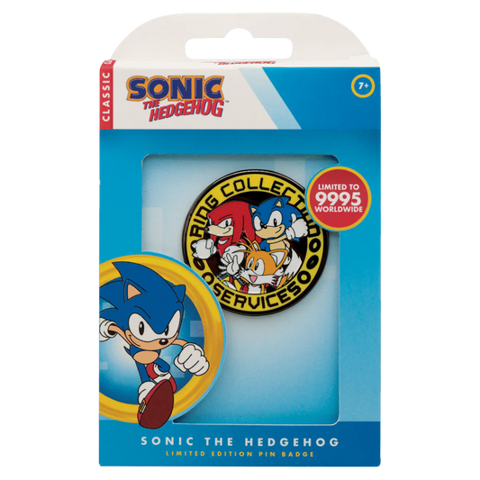 Sonic The Hedgehog Sonic Tail and Knuckles Pin