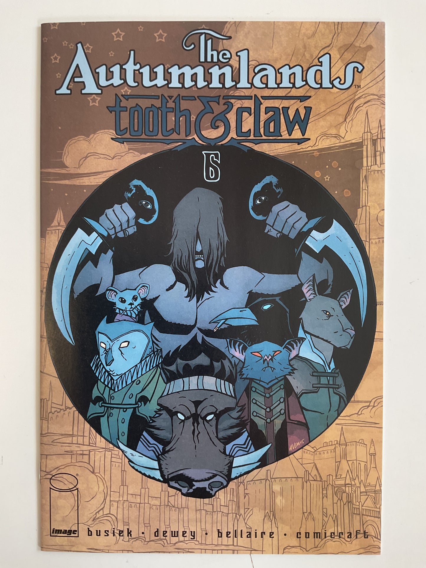 Autumnlands #6 2015 Image Comics Michael Oeming Variant