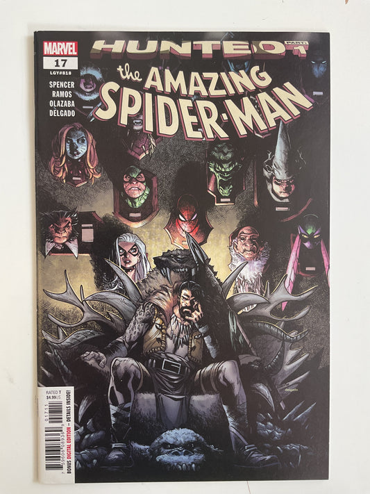 Amazing Spider-Man #17 2019 Marvel Comics Hunted