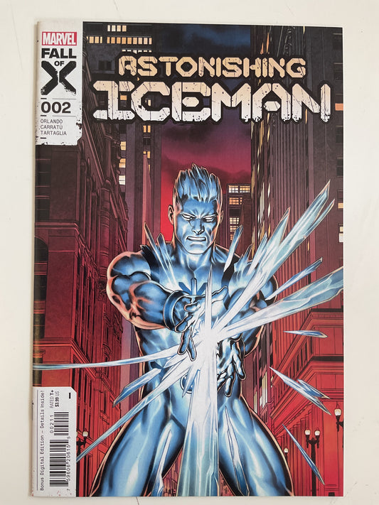Astonishing Iceman #2 2023 Marvel Comics