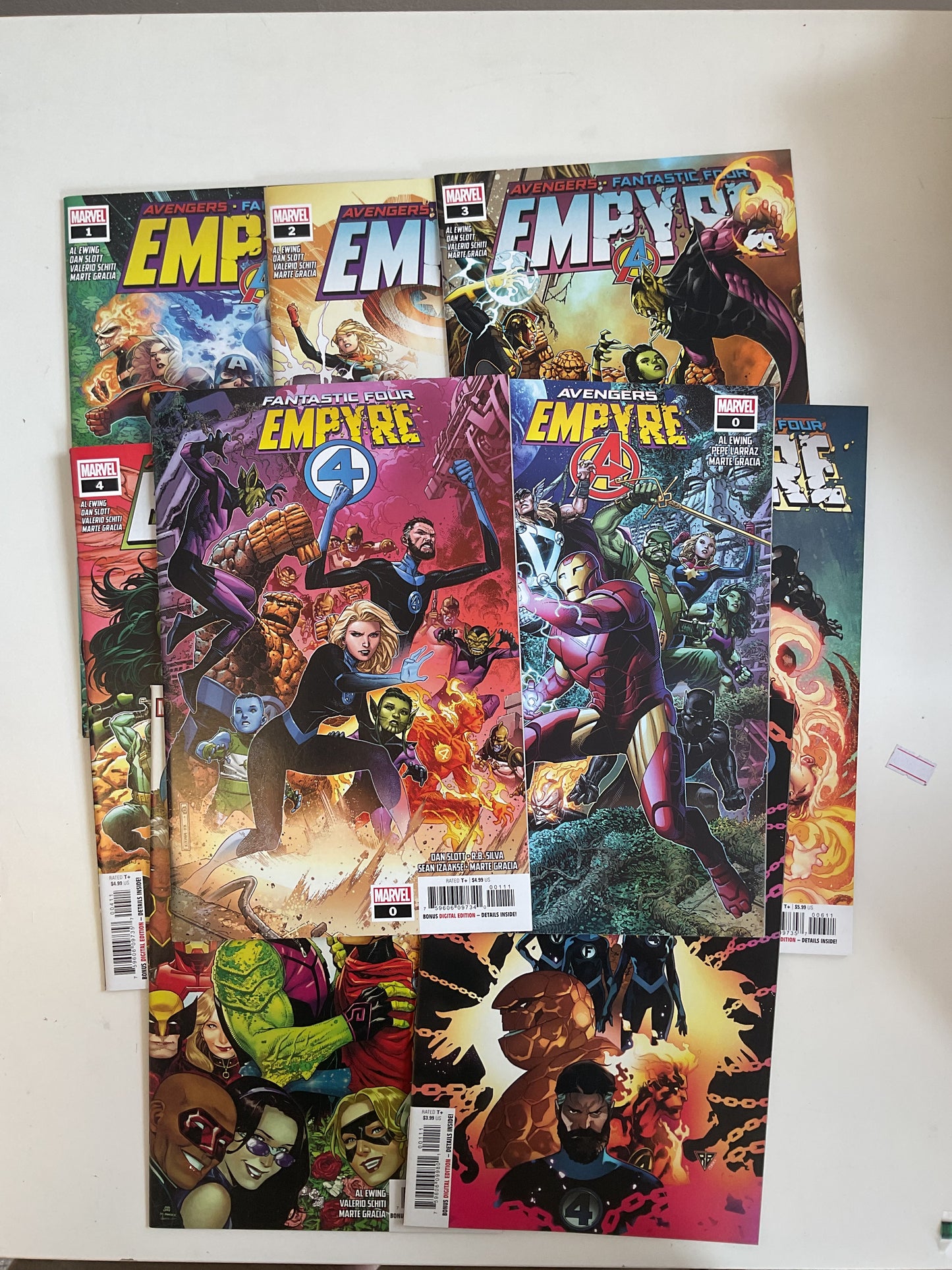 Empyre #0-6 and Epilogues 2020 Marvel Comics Complete Series