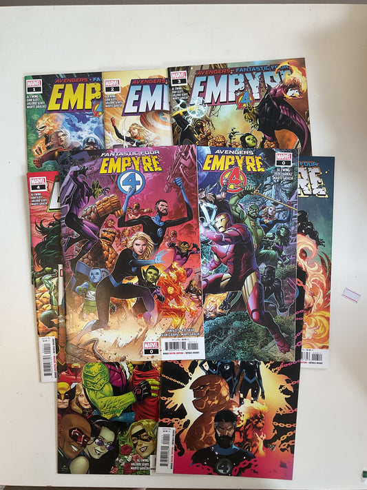 Empyre #0-6 and Epilogues 2020 Marvel Comics Complete Series