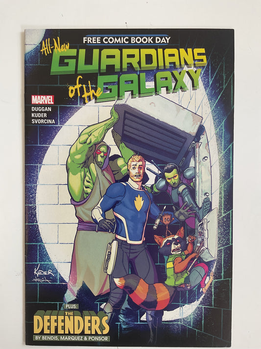 Free Comic Book Day All-New Guardians Of The Galaxy 2017 Marvel Comics