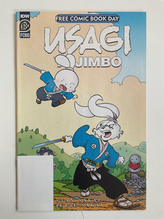 Free Comic Book Day Usagi Yojimbo #1 2020 IDW Publishing