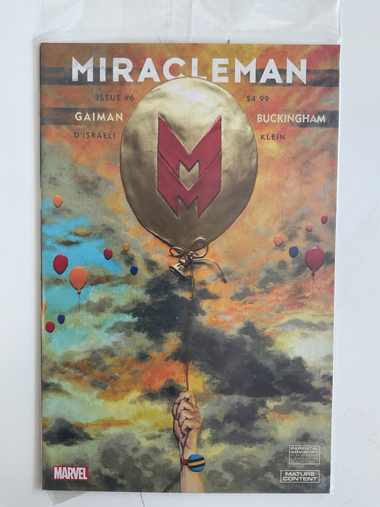Miracleman by Gaiman And Buckingham #6 2015 Marvel Comics