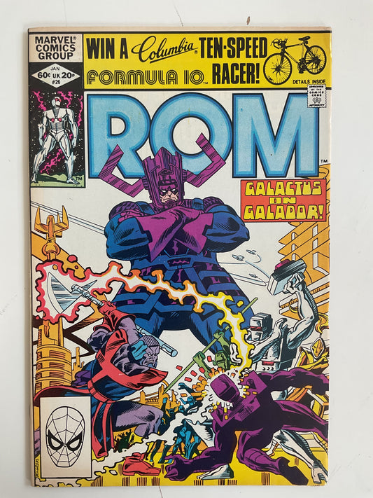 Rom #26 1982 Marvel Comics