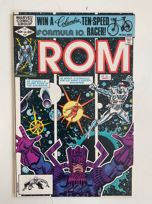 ROM #27 1982 Marvel Comics