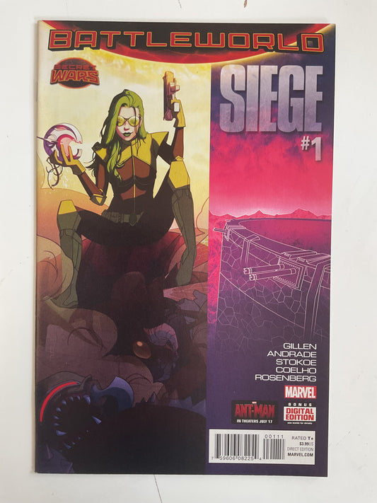 Siege #1 2015 Marvel Comics Battleworld