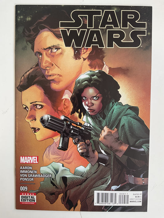 Star Wars #9 2015 Marvel Comics 1st Cover Appearance of Sana Starros
