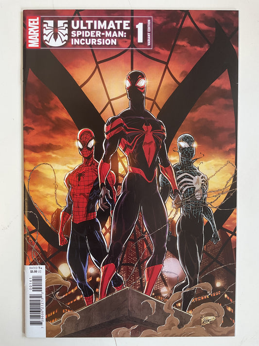 Ultimate Spider-Man Incursion #1 2025 Marvel Comics Kaare Andrews Variant