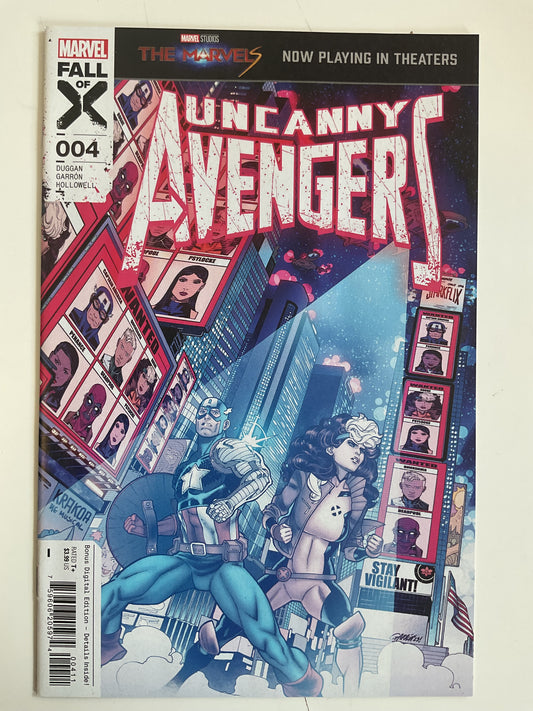 Uncanny Avengers #4 2024 Marvel Comics