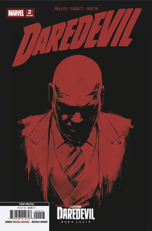 Daredevil #2 3rd Print 2026 Marvel Comics