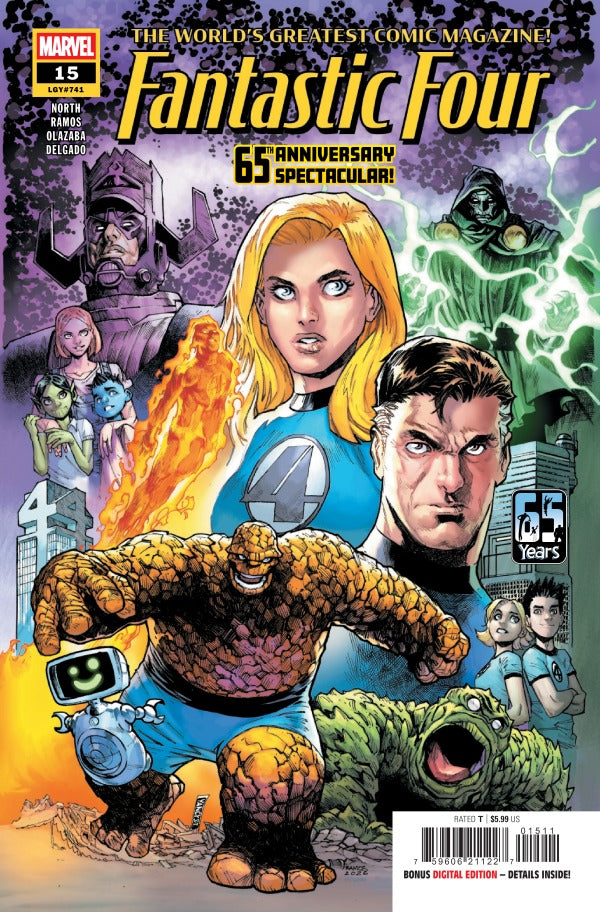 Fantastic Four #15 2026 Marvel Comics