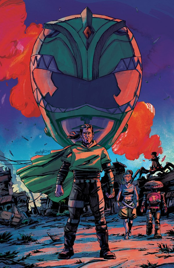 Power Rangers Green #1 2026 Boom Studios 1:10 Vargas Virgin Foil Incentive Variant