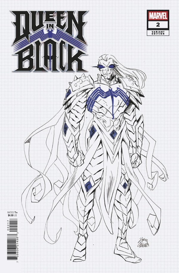 Queen In Black #2 2026 Marvel Comics 1:10 Ryan Stegman Design Incentive Variant