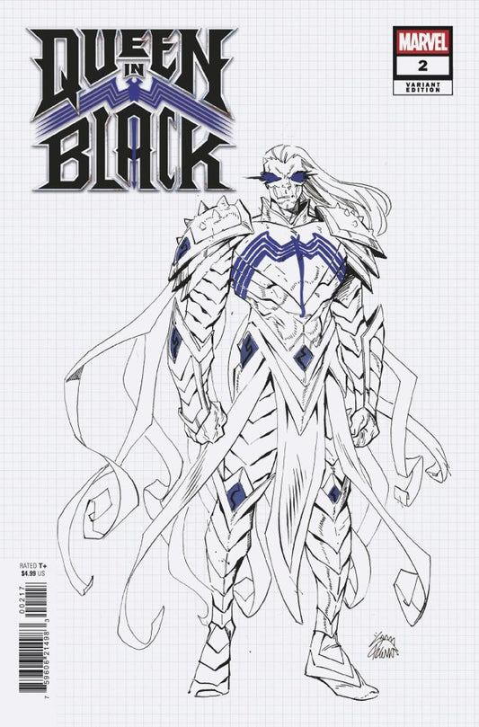 Queen In Black #2 2026 Marvel Comics 1:10 Ryan Stegman Design Incentive Variant
